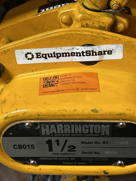 2026 HARRINGTON CB015-10