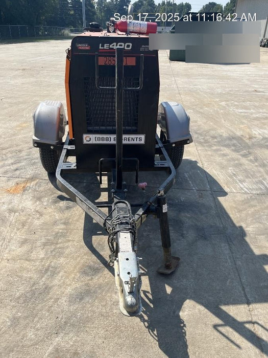 2022 Lincoln Electric LE400 Kubota V1505, Trlr, Cable Rack, Light Kit, ES Decals, T3