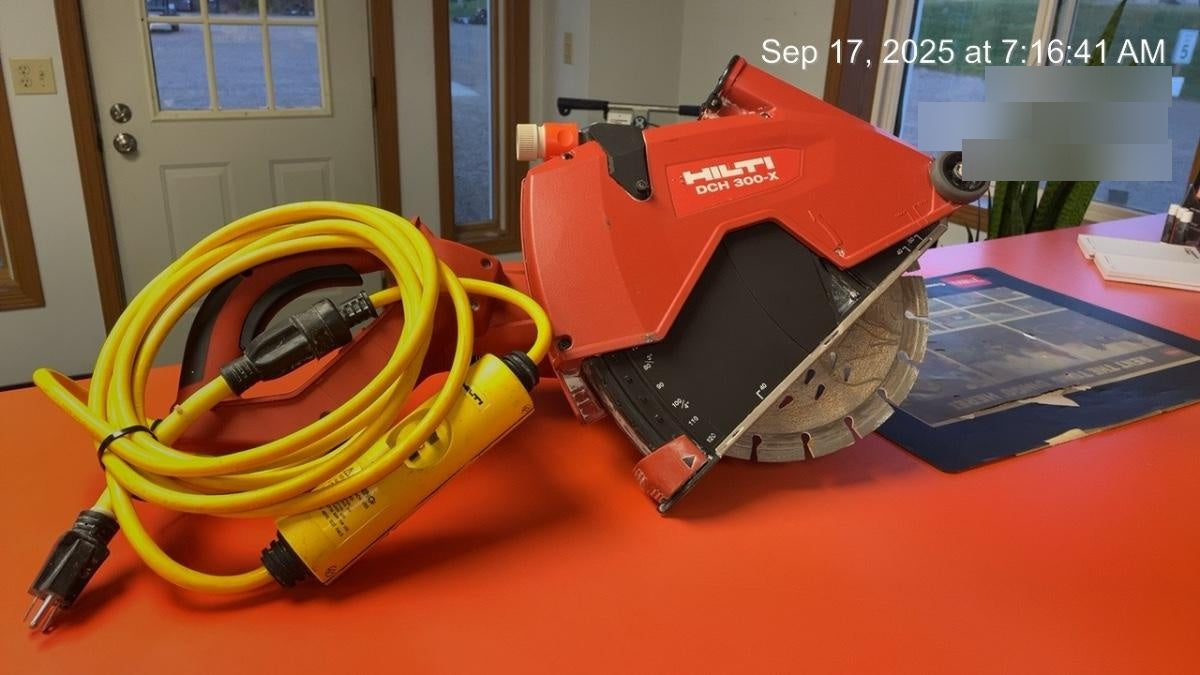 2023 HILTI DCH 300-X