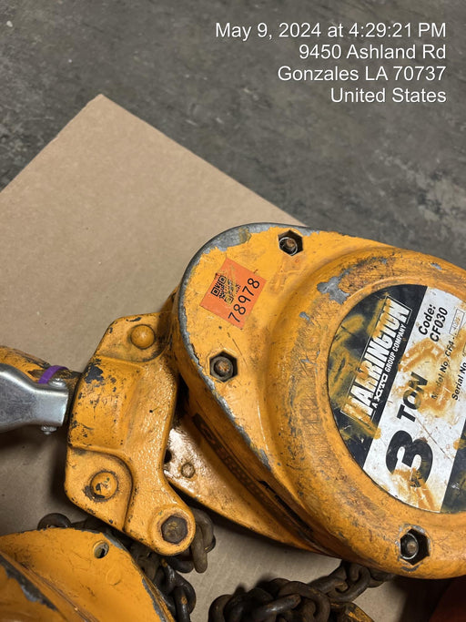 2020 HARRINGTON CF030-20