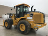 2019 John Deere 524L Cab/Heat/AIR, 3rd Function Hydraulics, Hydraulic JRB QC 2.75 Yd. Bucket, 60" Carriage/72" Forks