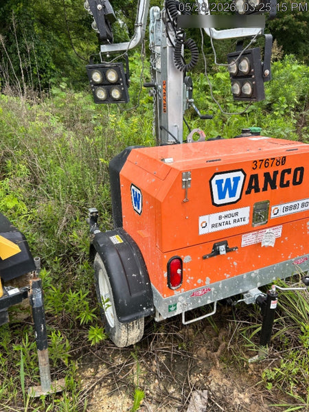 2023 Wanco WLTT-4MM4K Diesel, Deep Sea Controller, Shore Power Plug, Auto Start, (4) 350W LED Floodlights, 4kW Generator, 60 Gal Fuel Tank, 2" Ball, T3