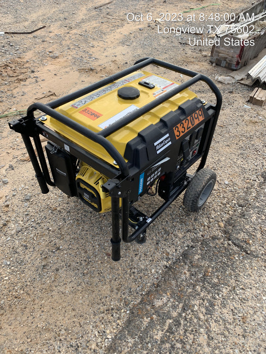 2023 Atlas Copco P6500W 5.5kW, AC390FD Gasoline Engine, Wheel & Handle Kit, (2) 120V Duplex 15A + (1) 120/240V 30A Twist Lock