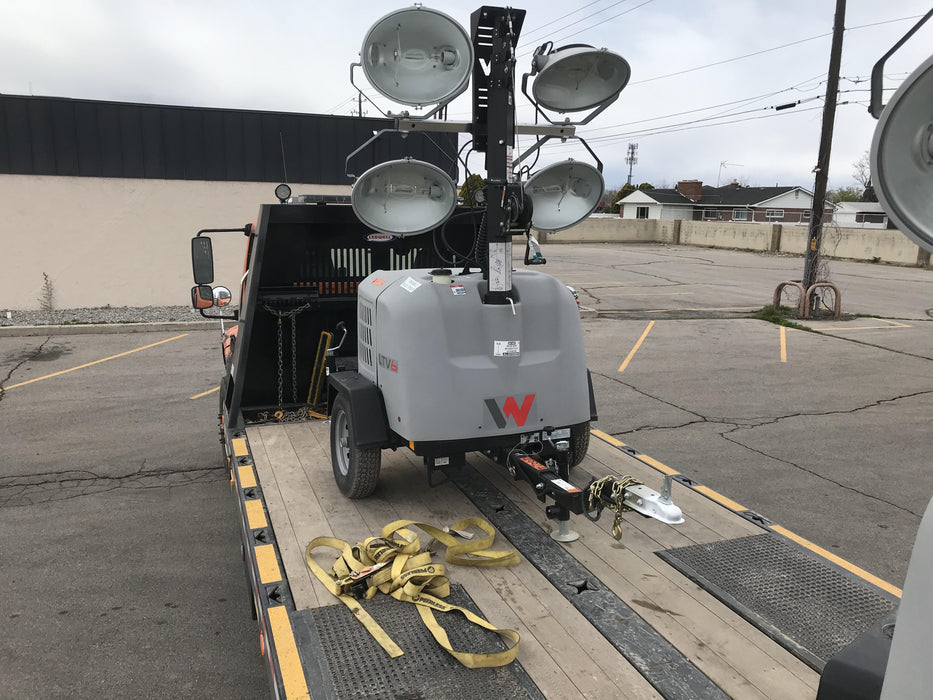 2019 Wacker Neuson LTV6L-MH Mobile Light Tower w/Fuel Level Sensor Installed