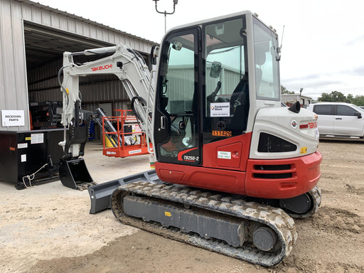2020 Takeuchi TB250-2C Cab/Heat/Air, Rubber Tracks, Manual TAG QC