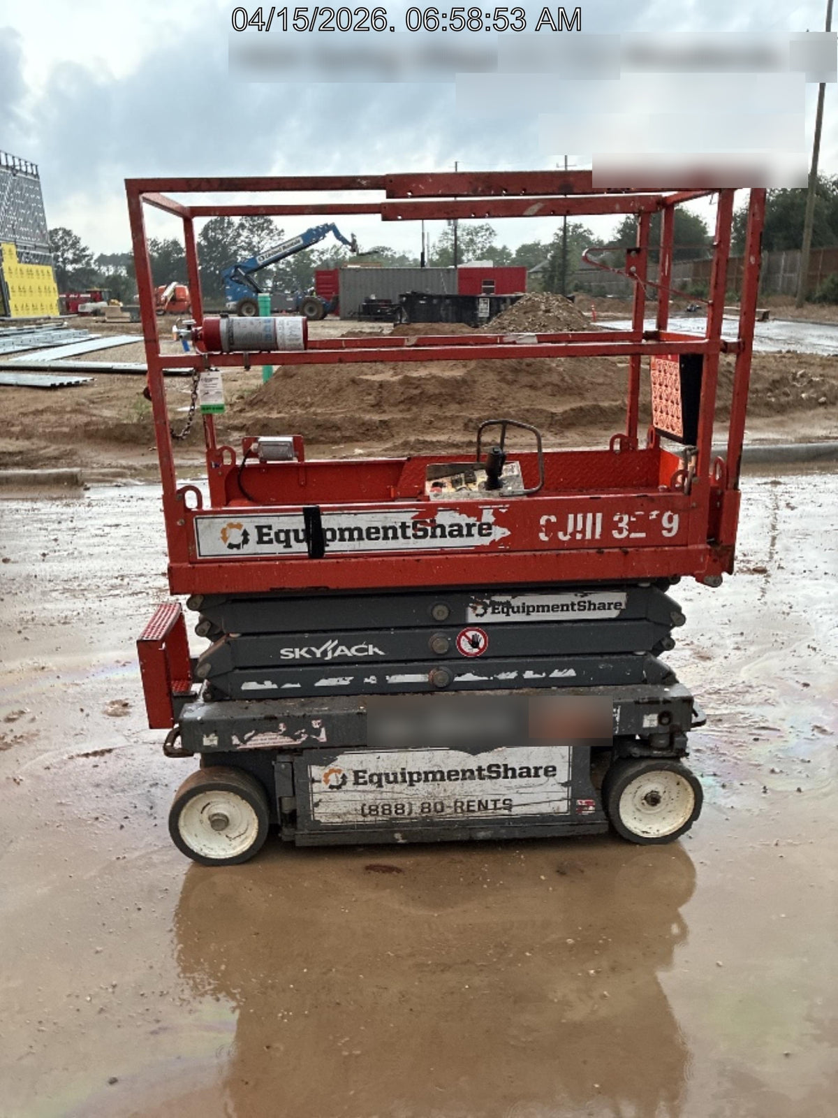 2019 Skyjack SJIII-3219 Standard Options
