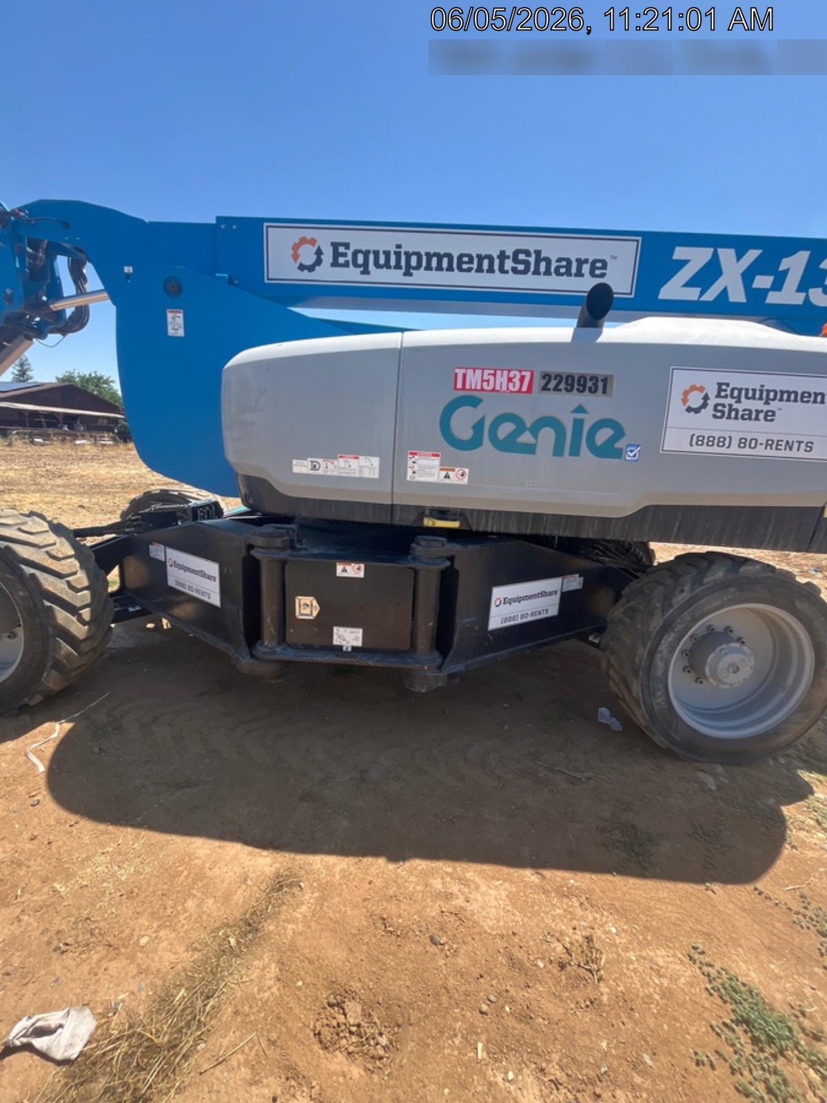 2022 GENIE ZX-135/70