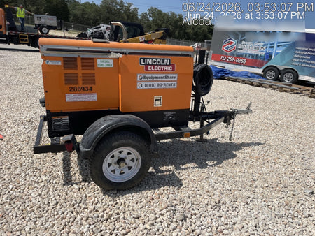 2022 Lincoln Electric LE400 Kubota V1505, Trlr, Cable Rack, Light Kit, ES Decals, T3
