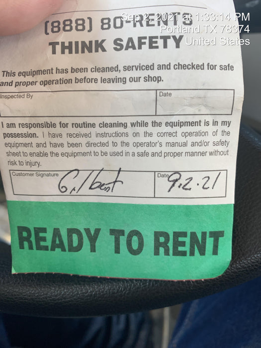 2021 Club Car CA1700D Canopy, Diesel, 4 Passenger