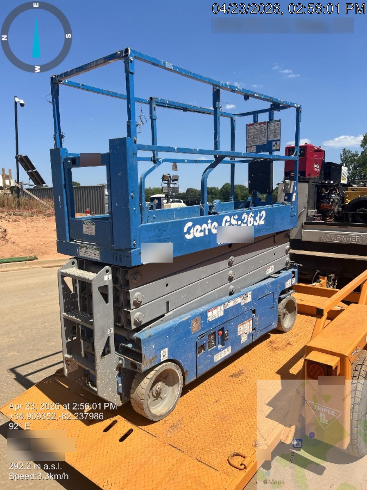 2018 Genie GS-2632 Genie GS-2632 w/Fixed Rail, Chain Entry