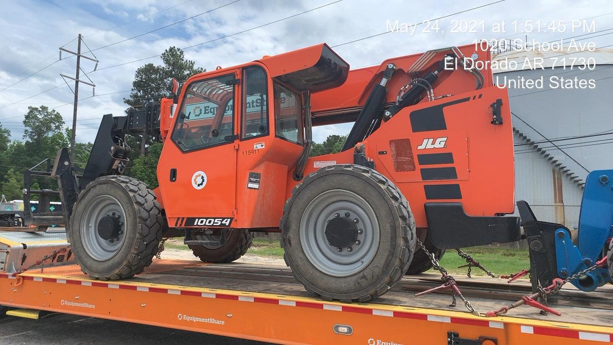 2020 Skytrak 10054 74 Hp, Cab/Heat/Air, FF Tires, Work Lights, Beacon, Aux Hydraulics, Back up Alarm, Lifting Eye, ES Decals