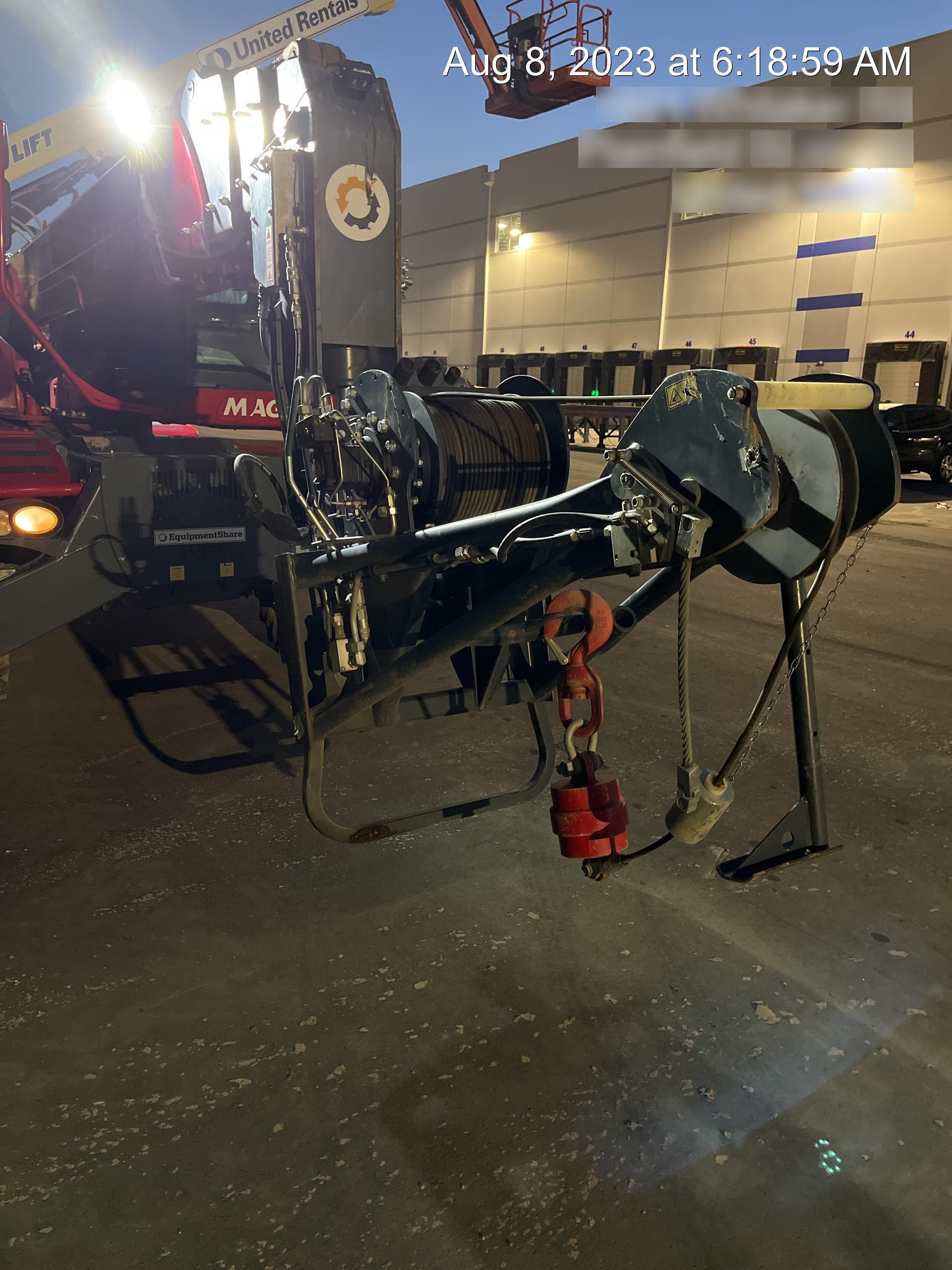 2019 MAGNI 6 TON WINCH