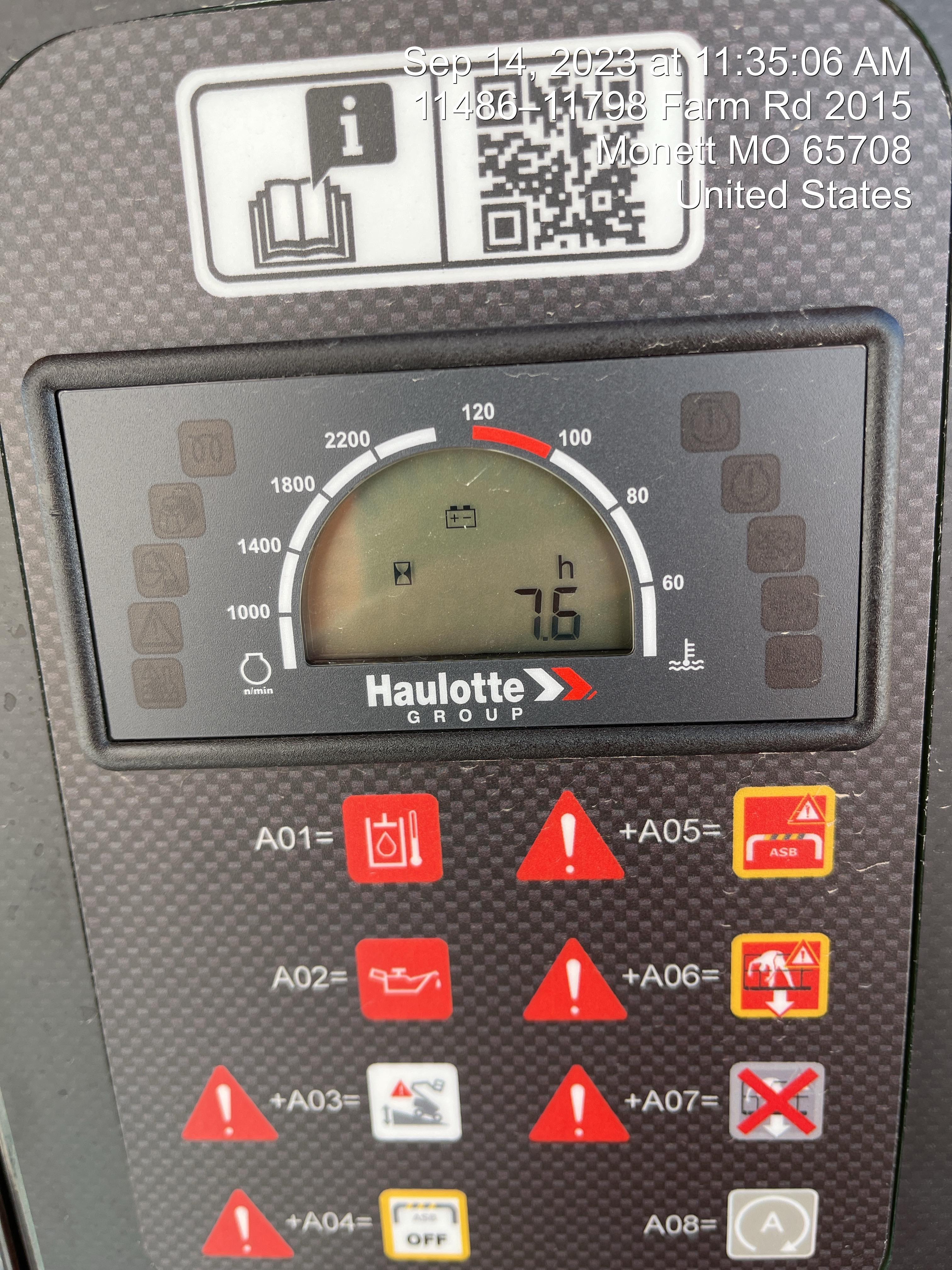 2023 HAULOTTE HA46RTJO