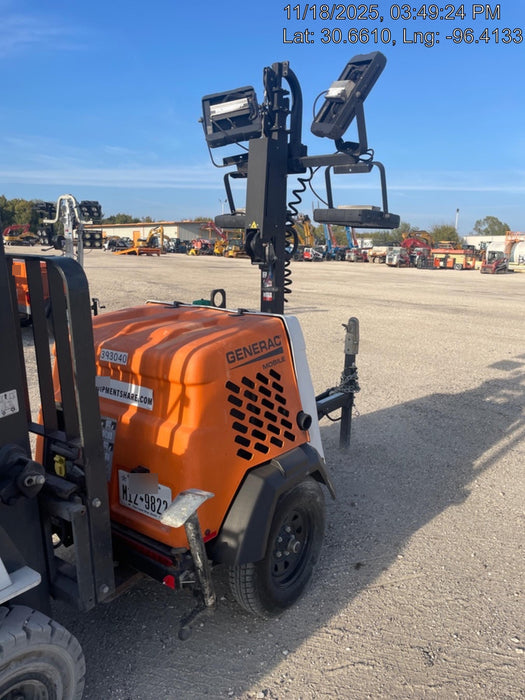 2024 Generac MLT2 Diesel, Flex Switch 120V Input, Powerzone Controller, 
(4) 320W LED Lights, 4kW Generator, 39.9 Gal Fuel Tank, 2" Ball, T3
