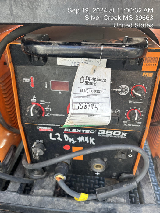 2021 LINCOLN ELECTRIC FLEXTEC 350X