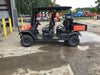 2019 Kubota RTV-X1140W-H 4wd Utility Cart, LED Strobe, Windshield Tempered Glass, Pastic Canopy, Wire Harness Kit, Backup Alarm