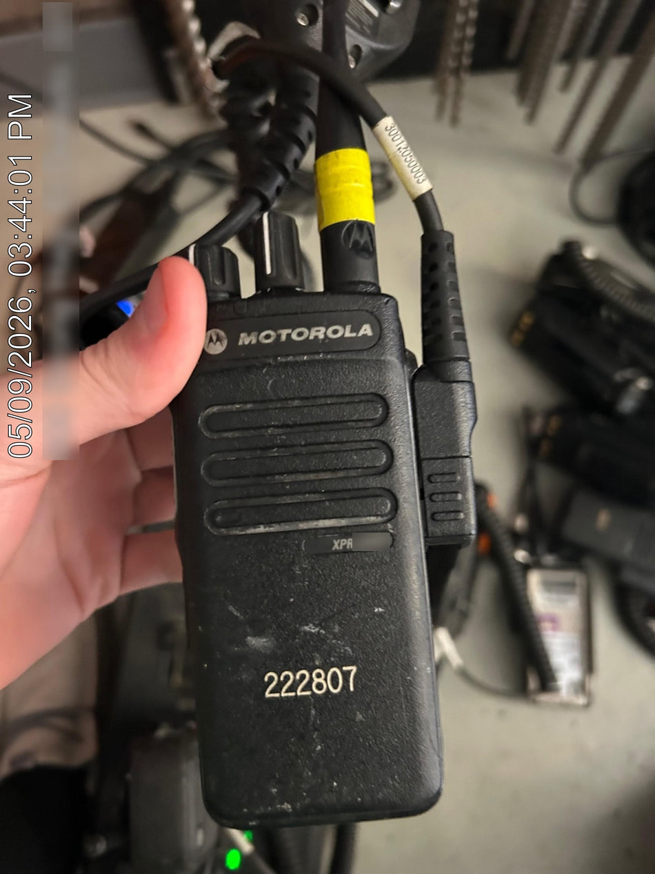 2022 MOTOROLA XPR3300E