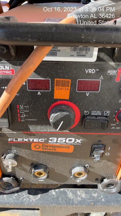 2023 LINCOLN ELECTRIC FLEXTEC 350X