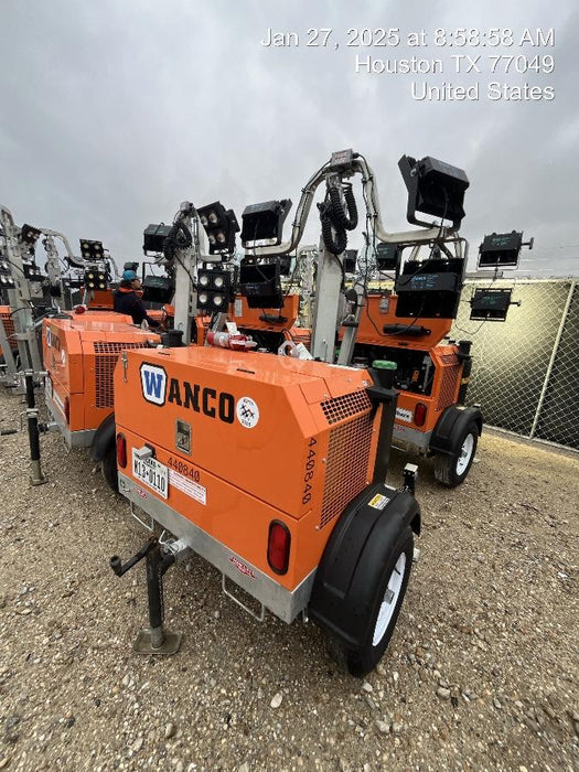 2024 Wanco WLTT-4MM4K Diesel, Deep Sea Controller, Shore Power Plug, Auto Start, (4) 350W LED Floodlights, 4kW Generator, 60 Gal Fuel Tank, 2" Ball, T3