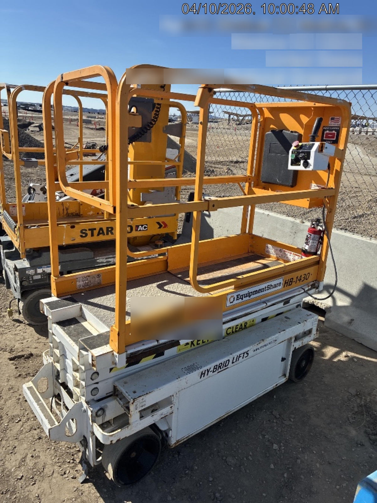 2016 CUSTOM EQUIPMENT HB-1430