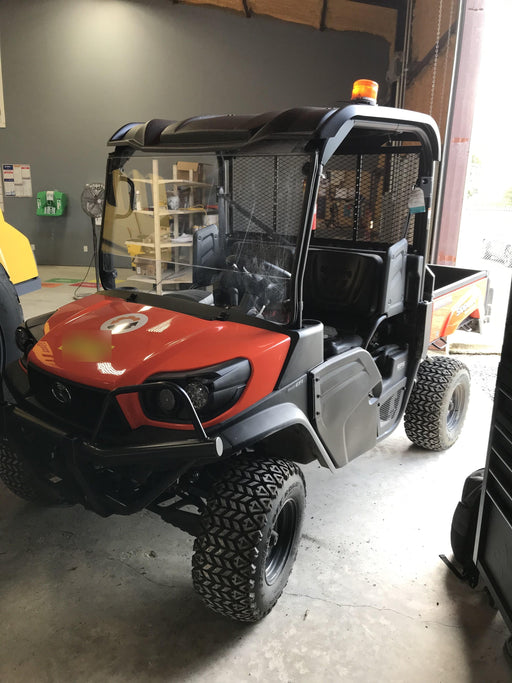 2019 Kubota RTV-XG850WL-H 4wd Utility Cart, Gas, 2 Seat, LED Strobe, Windshield Tempered Glass, Plastic Canopy, Wire Harness Kit, Backup Alarm