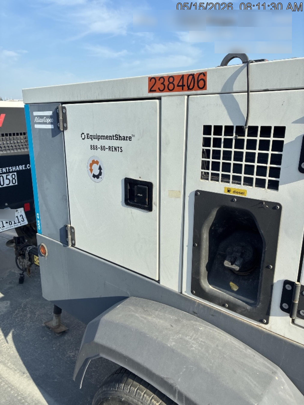 2022 ATLAS COPCO QAS45 CWK