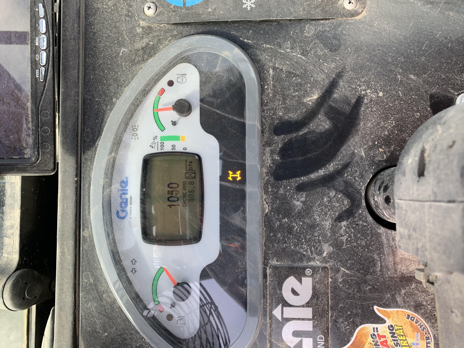 2019 Genie GTH-844 Cab/Heat/AC, Solid RT Tires, LED Work Lights, Beacon 60" QA Carriage, 48" Forks