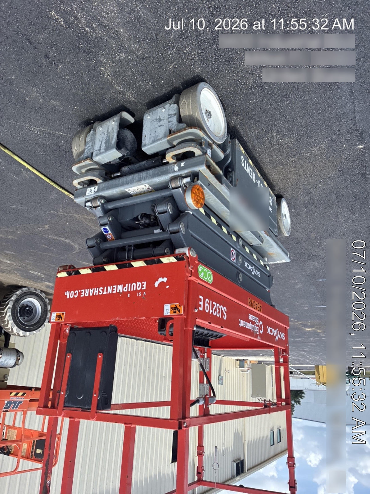 2024 Skyjack SJ3219 Electric Drive, Sld NM Tires, DBcns, RFRails, Power to Platform, T3 + Access Control