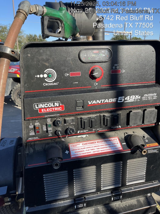 2025 LINCOLN ELECTRIC Vantage 549X