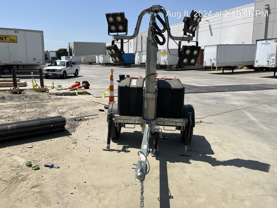 2024 Wanco WLTT-4MM4K Diesel, Deep Sea Controller, Shore Power Plug, Auto Start, (4) 350W LED Floodlights, 4kW Generator, 60 Gal Fuel Tank, 2" Ball, T3