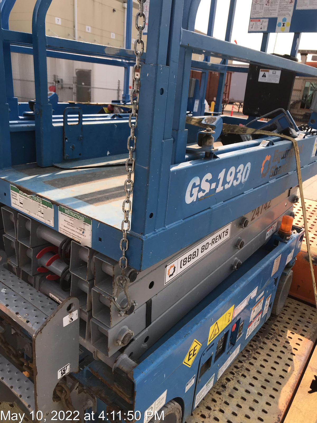 2019 Genie GS-1930 Genie GS-1930 Standard Options, EE Rated