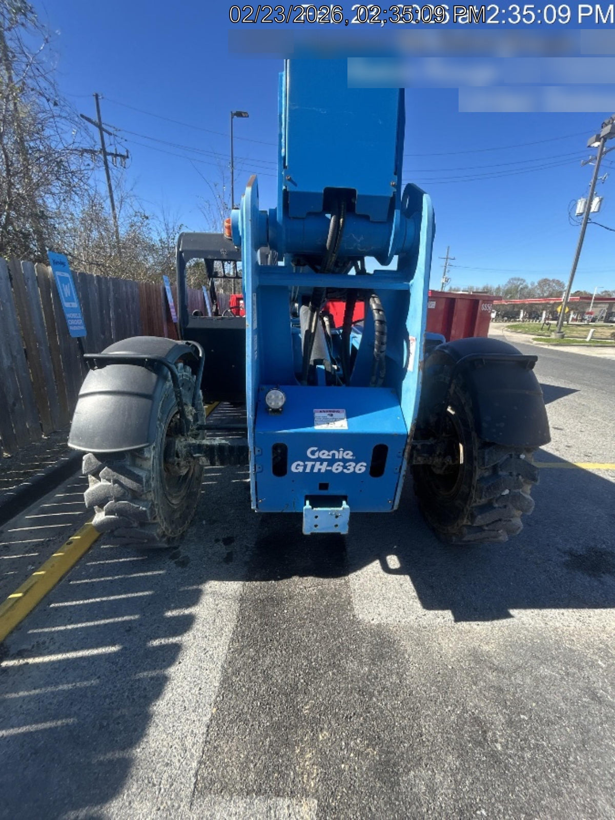 2017 Genie GTH-636 Genie GTH636, Foam Filled Tires, 48" carriage