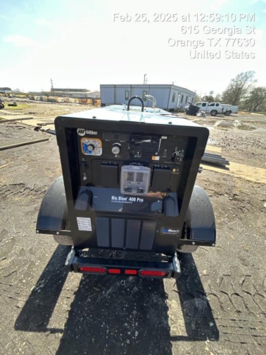 2025 MILLER ELECTRIC BIG BLUE 400