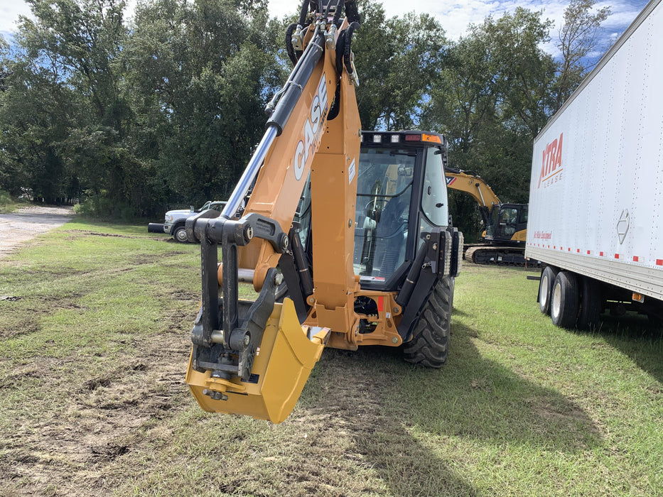 2020 Case 580N EP - Extendable Backhoe Cab/Heat/Air, 4WD, Extendable Stick, Pilot Controls, 2 Way Hydraulics, Ride Control, TAG Manual QC