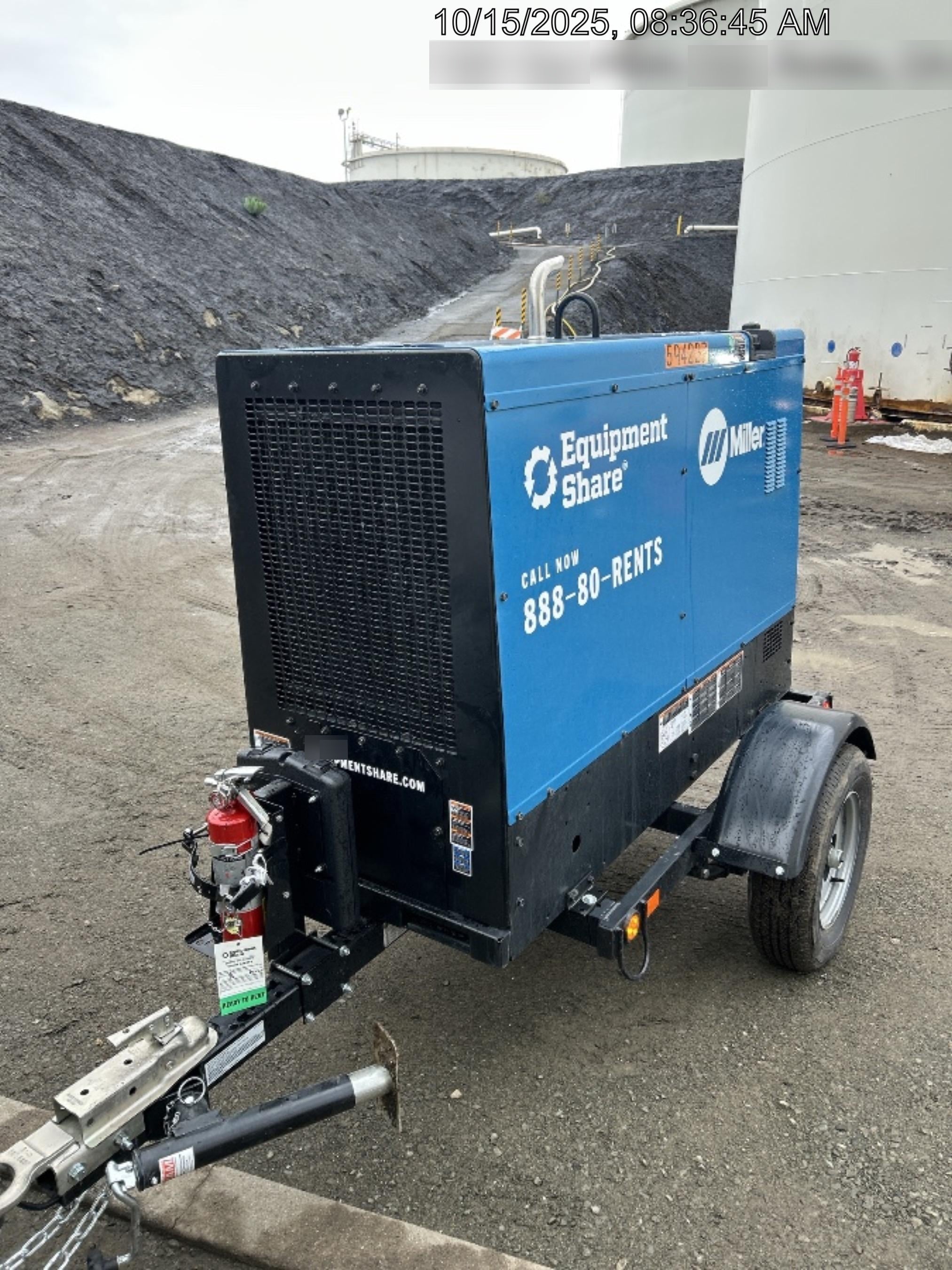 2025 MILLER ELECTRIC BIG BLUE 500