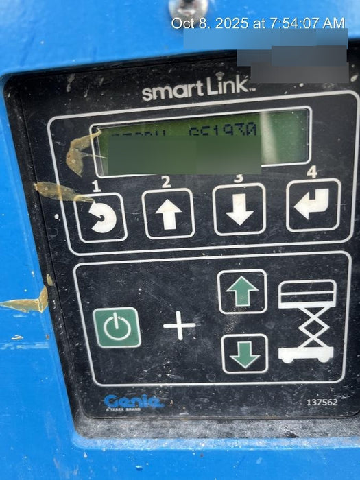 2020 Genie GS-1930 Solid Non Marking Tires, Beacon, Folding rails with half height swing gate, Telematics