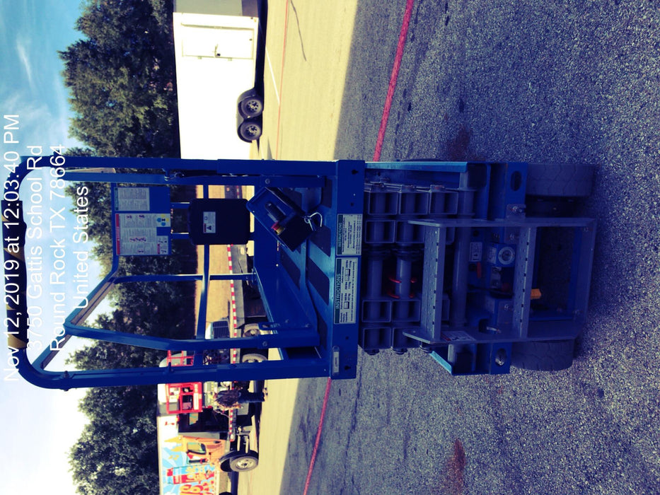 2019 Genie GS-1930 Fixed rails with chain Entry