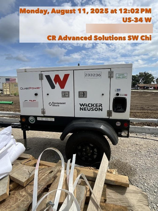 2022 WACKER NEUSON G25