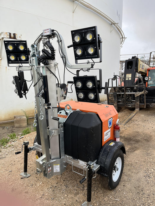 2024 Wanco WLTT-4MM4K Diesel, Deep Sea Controller, Shore Power Plug, Auto Start, (4) 350W LED Floodlights, 4kW Generator, 60 Gal Fuel Tank, 2" Ball, T3