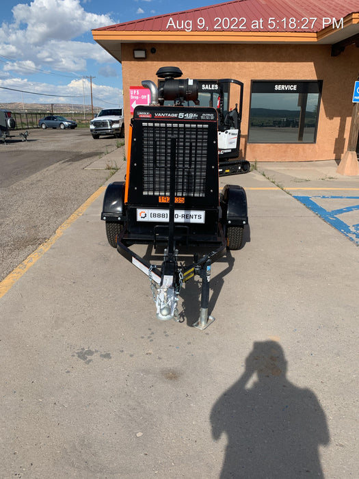 2021 Lincoln Electric Vantage 549X Ready Pak 3, ORANGE (includes trailer, cable rack, fender light kit)