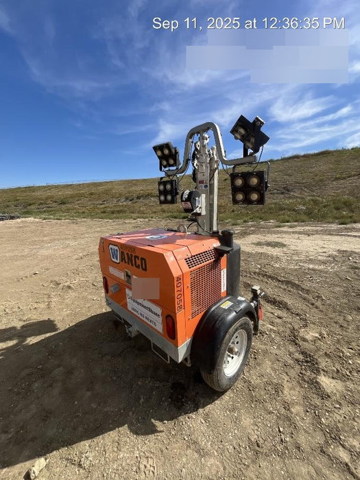 2024 Wanco WLTT-4MM4K Diesel, Deep Sea Controller, Shore Power Plug, Auto Start, (4) 350W LED Floodlights, 4kW Generator, 60 Gal Fuel Tank, 2" Ball, T3