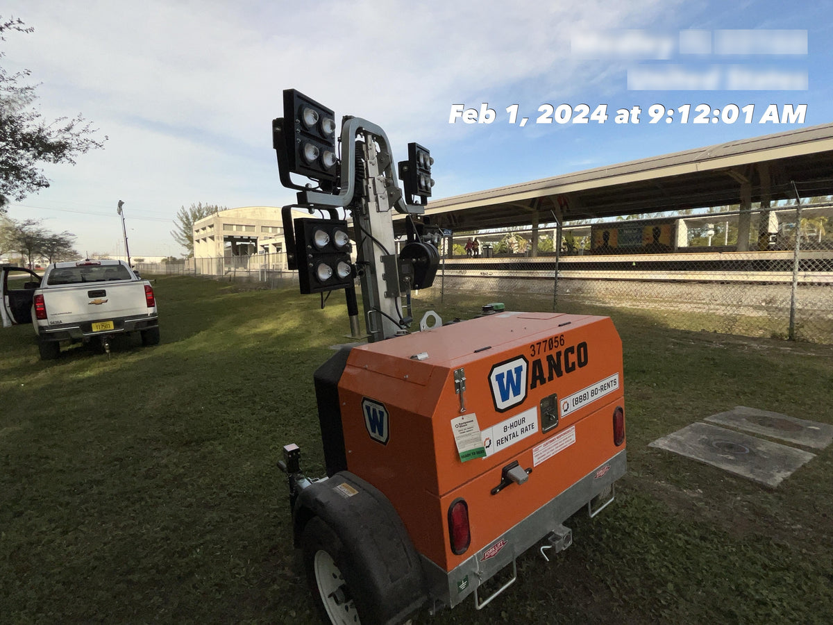 2023 Wanco WLTT-4MM4K Diesel, Deep Sea Controller, Shore Power Plug, Auto Start, (4) 350W LED Floodlights, 4kW Generator, 60 Gal Fuel Tank, 2" Ball, T3