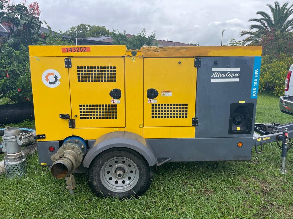 2021 ATLAS COPCO PAS 150 HF CS Enclosed