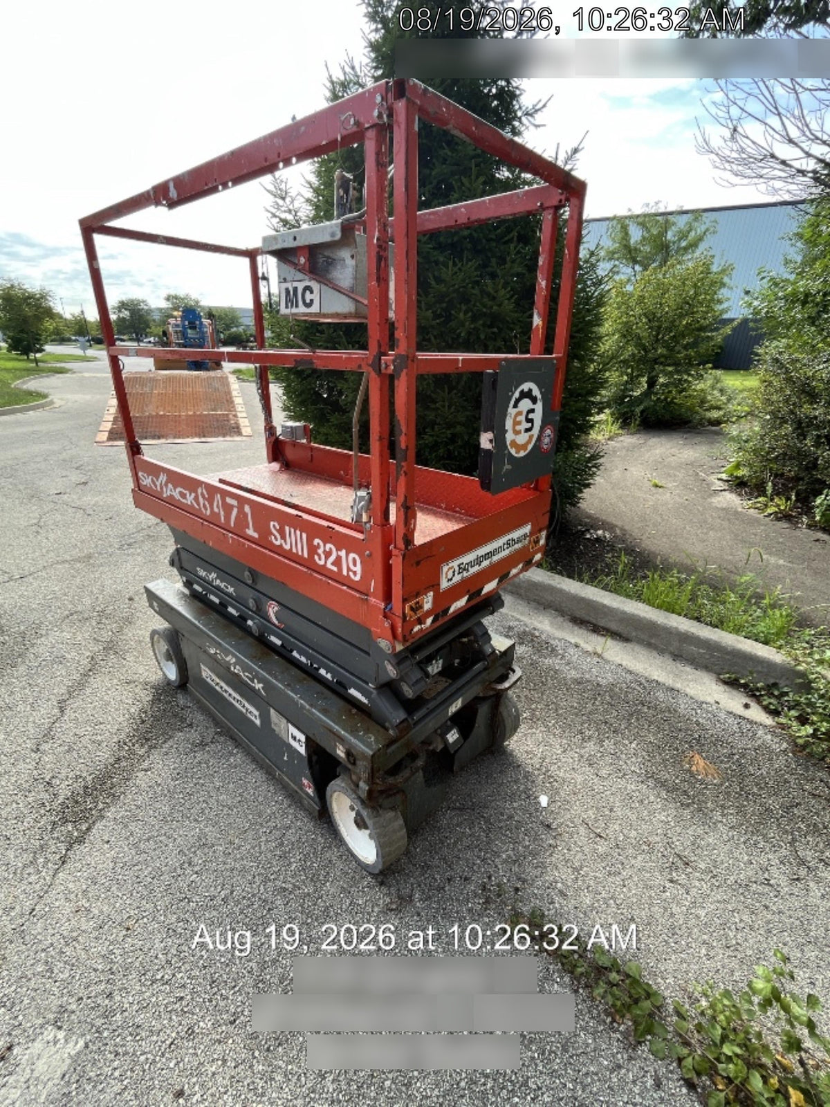 2017 Skyjack SJIII-3219 Skyjack SJ3219, Extended Warranty 5yr/5k hr