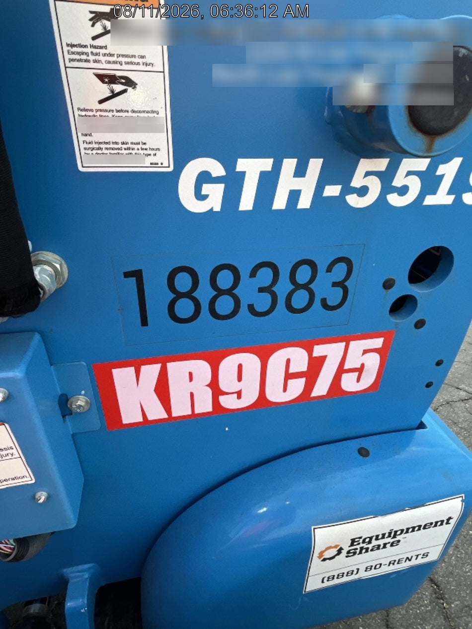 2021 GENIE GTH-5519