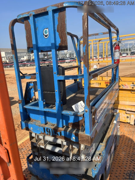 2018 Genie GS-1930 Genie GS-1930 Scissor Lift w/Standard Options