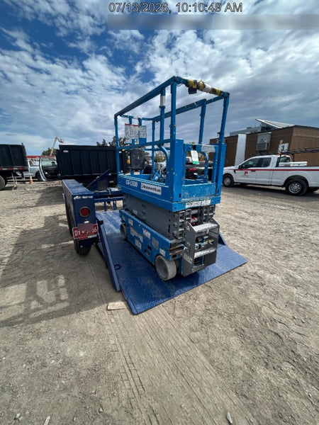 2020 Genie GS-1930 Solid Non Marking Tires, Beacon, Folding rails with half height swing gate, 800W Inverter