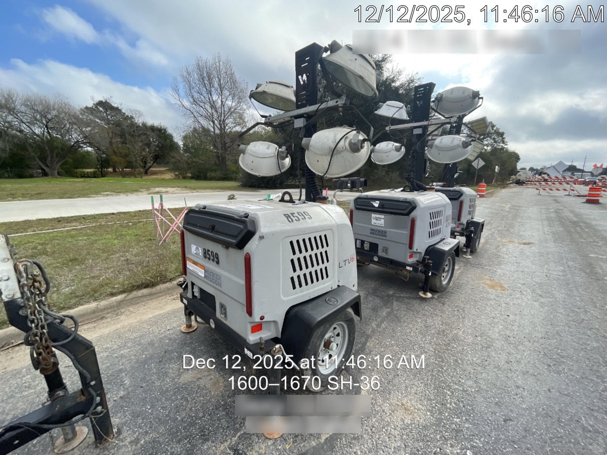 2018 Wacker Neuson LTV6L-MH Wacker Neuson LTV6L Towable Light Tower