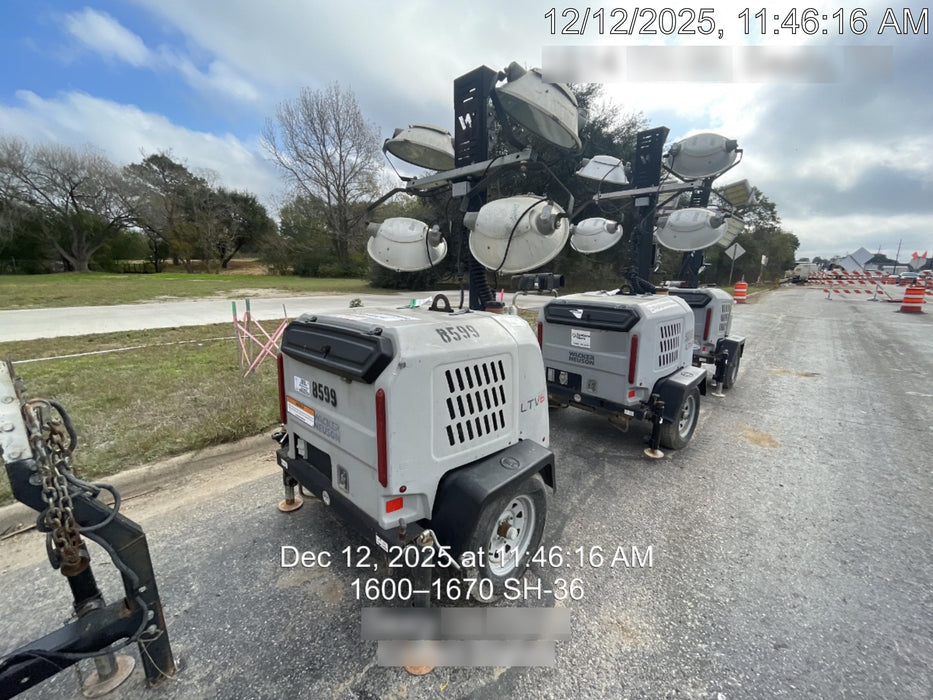 2018 Wacker Neuson LTV6L-MH Wacker Neuson LTV6L Towable Light Tower