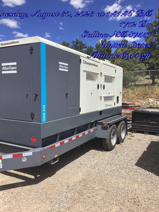 2023 ATLAS COPCO QAS 410